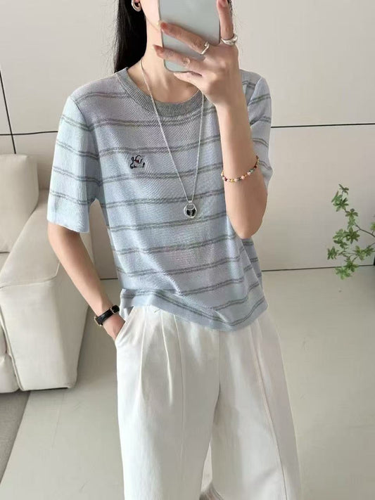 Twill knit T-shirt（副本） THOM TREND