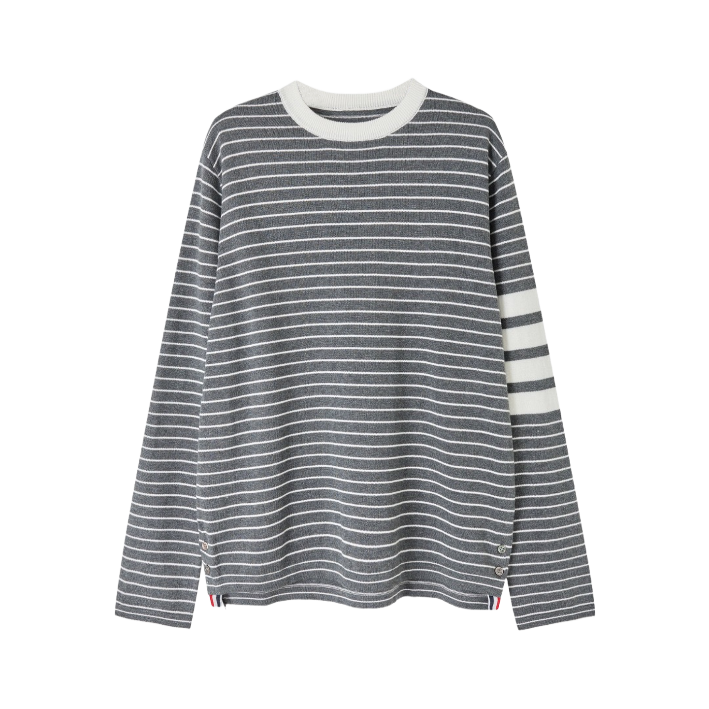 Chunky knit lapel sweater（副本） THOM TREND