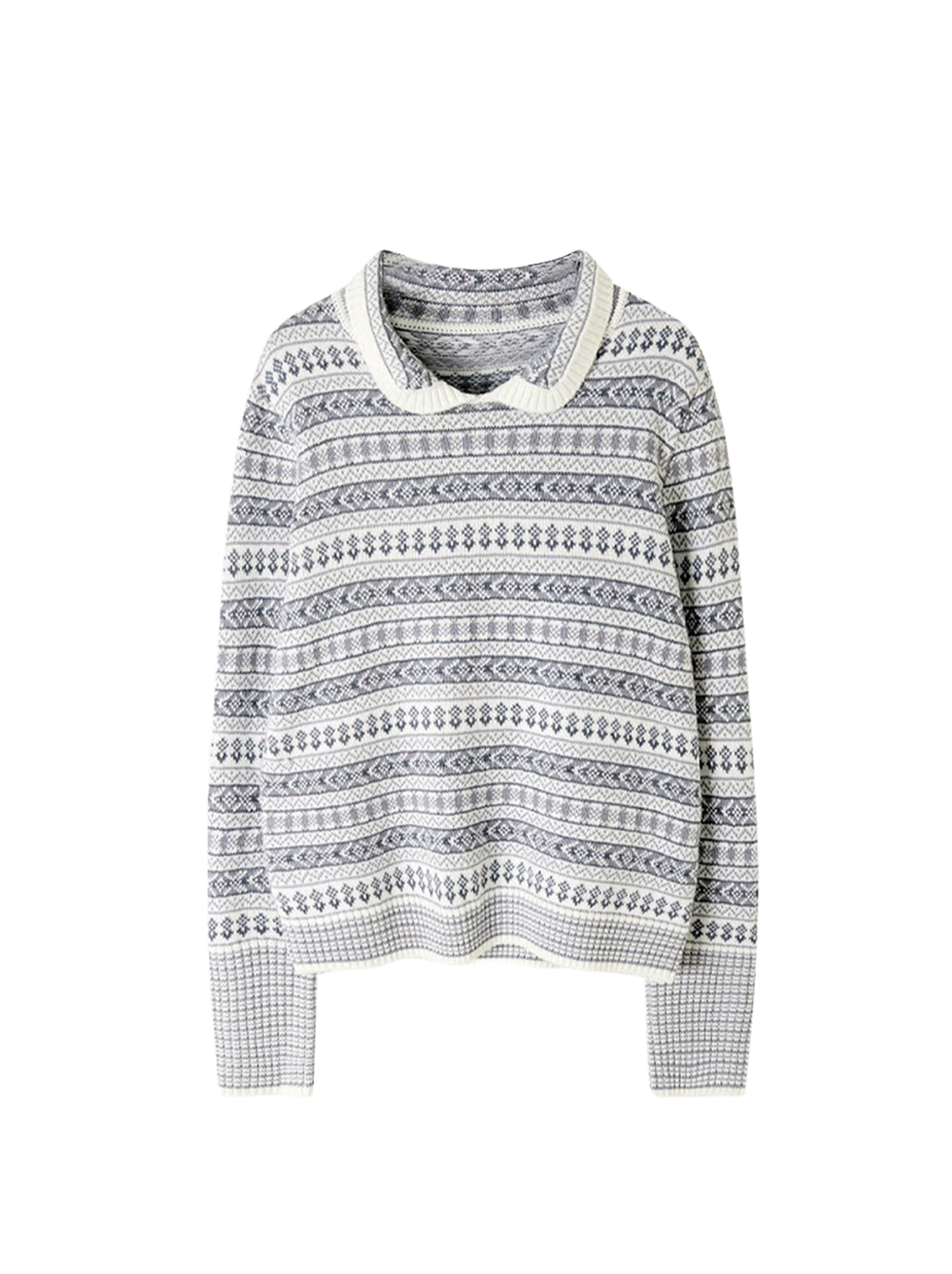 2026SS  Women's collared knit sweater