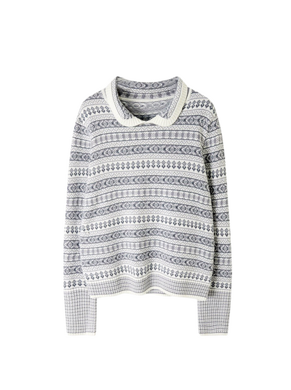 2026SS  Women's collared knit sweater