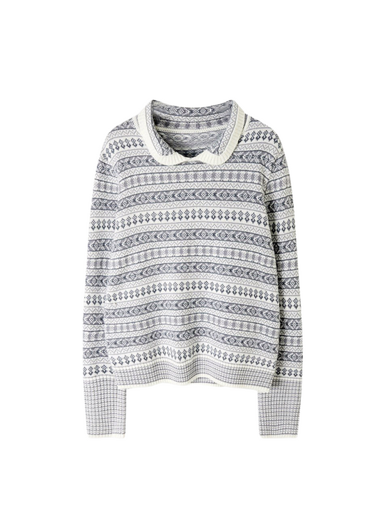 2026SS  Women's collared knit sweater