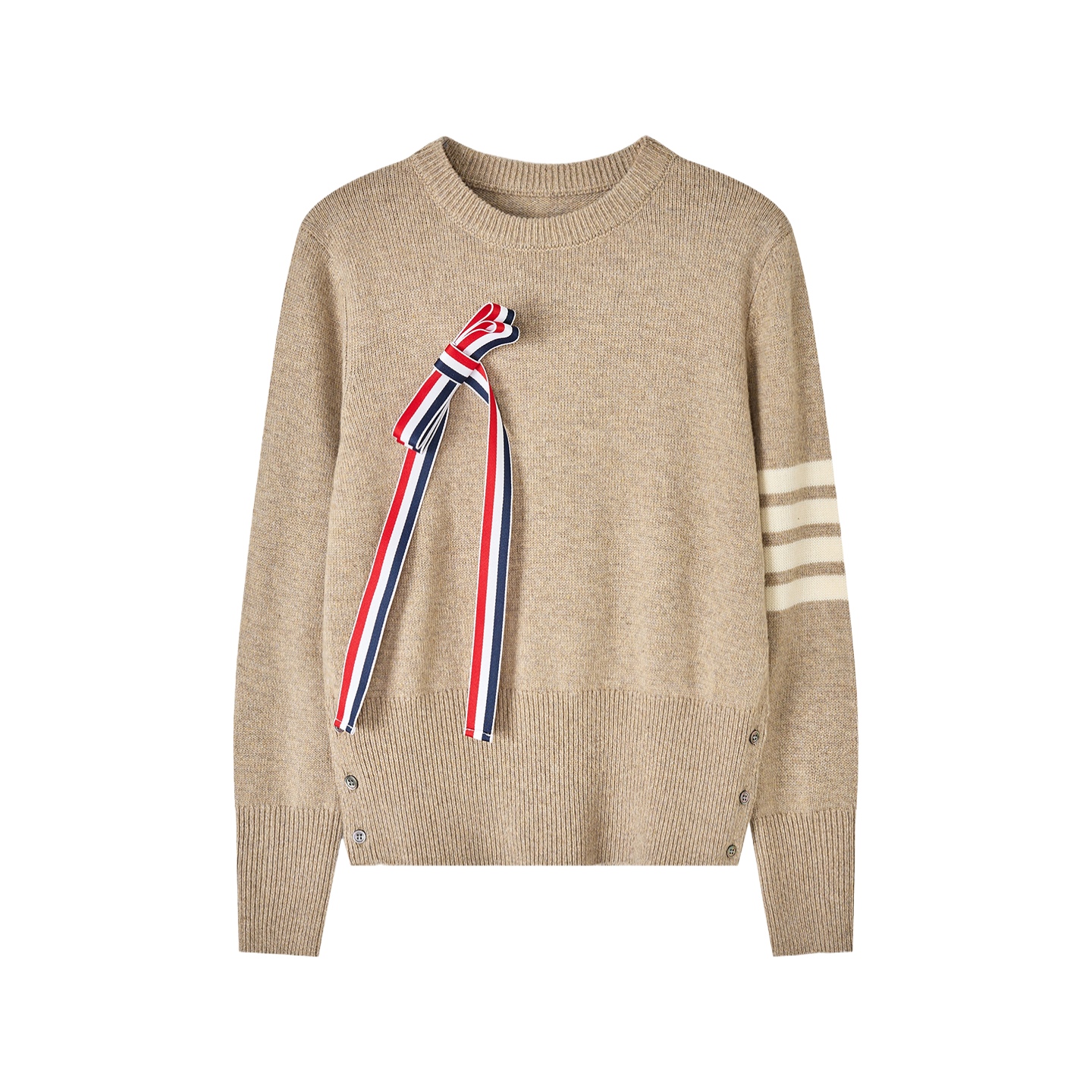 2025SS Detachable bow sweater THOM TREND