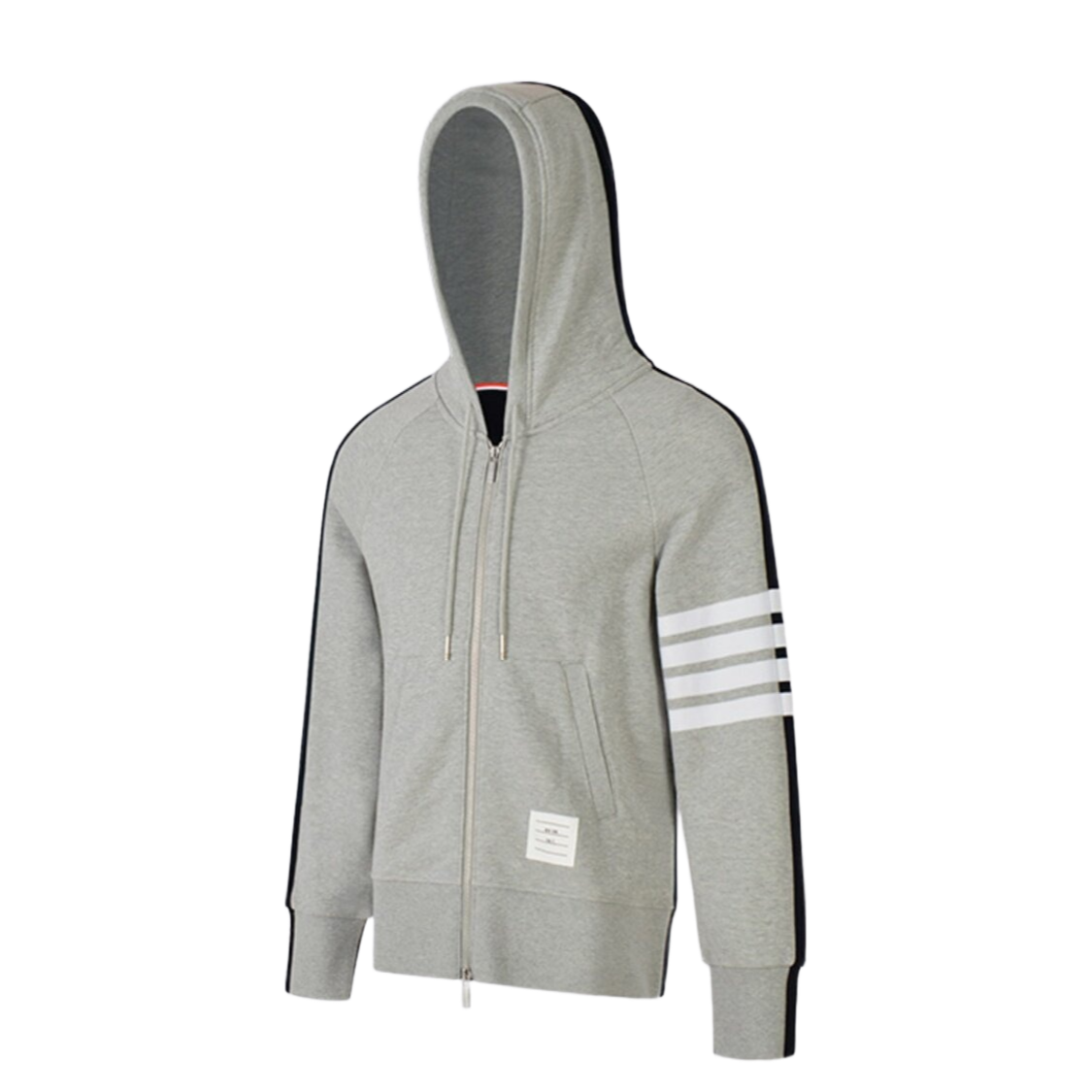 2025SS  Contrast color hooded sweatshirt THOM TREND