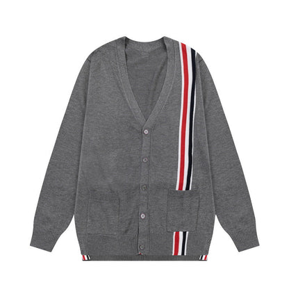 2025SS Side-ribbed cardigan THOM TREND
