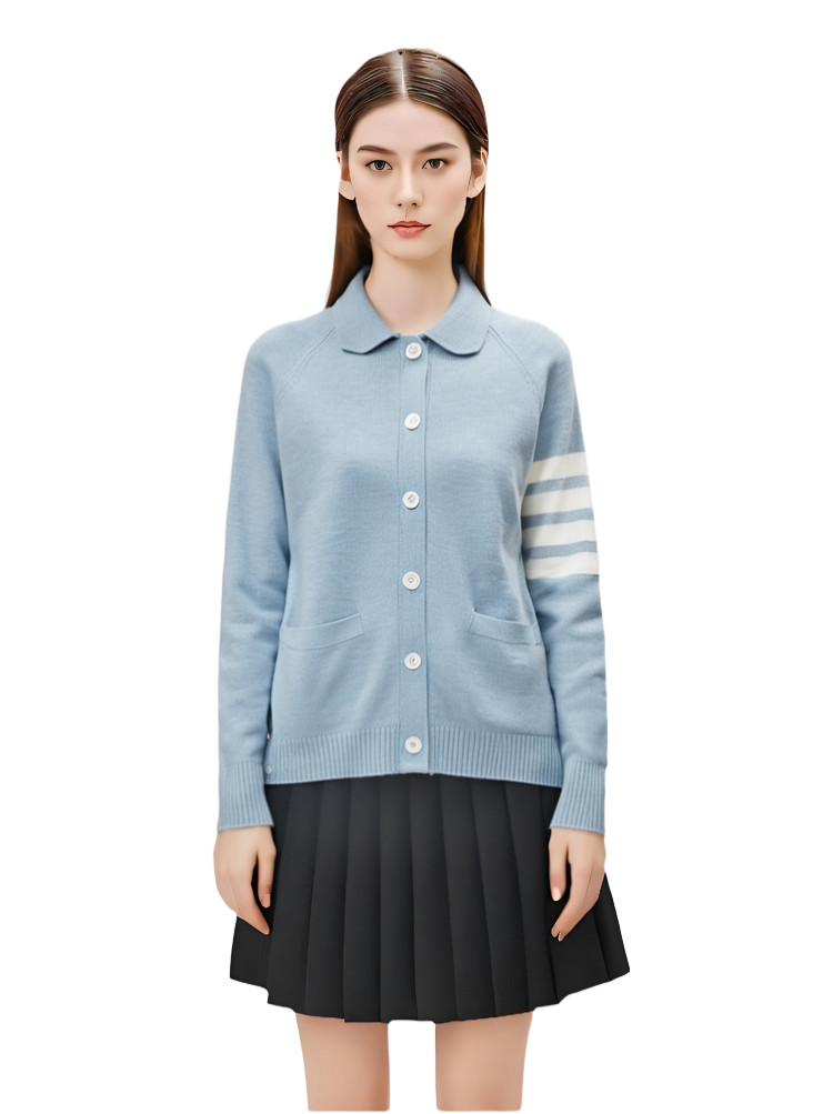 2025SS  Collared cardigan THOM TREND