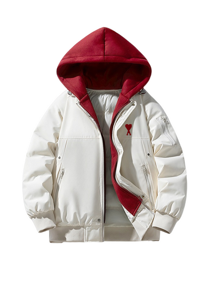 Unisex Faux Two-Piece Jacket THOM TREND