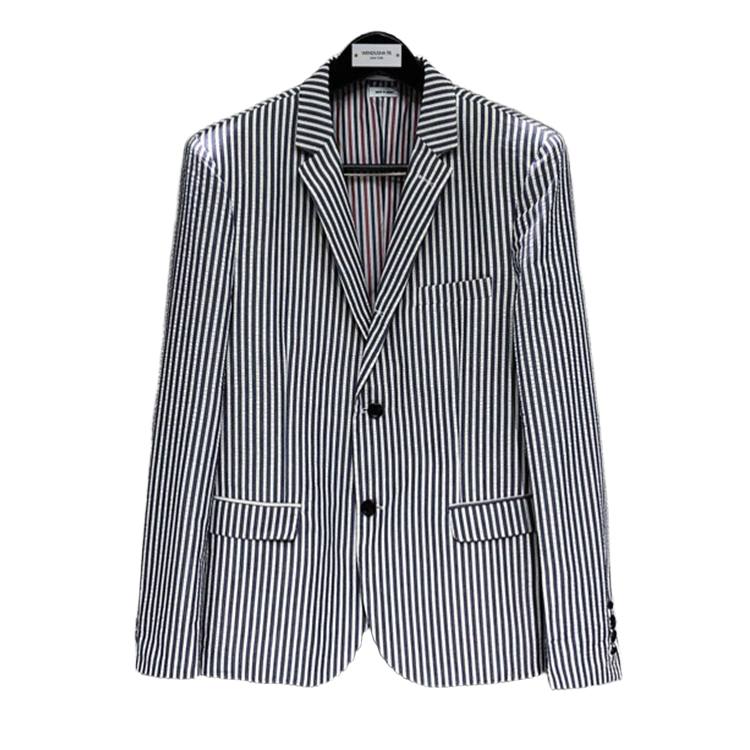 2025SSS Men's striped suit THOM TREND