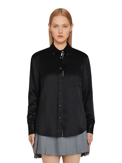 2025SS  Women's silk shirt THOM TREND