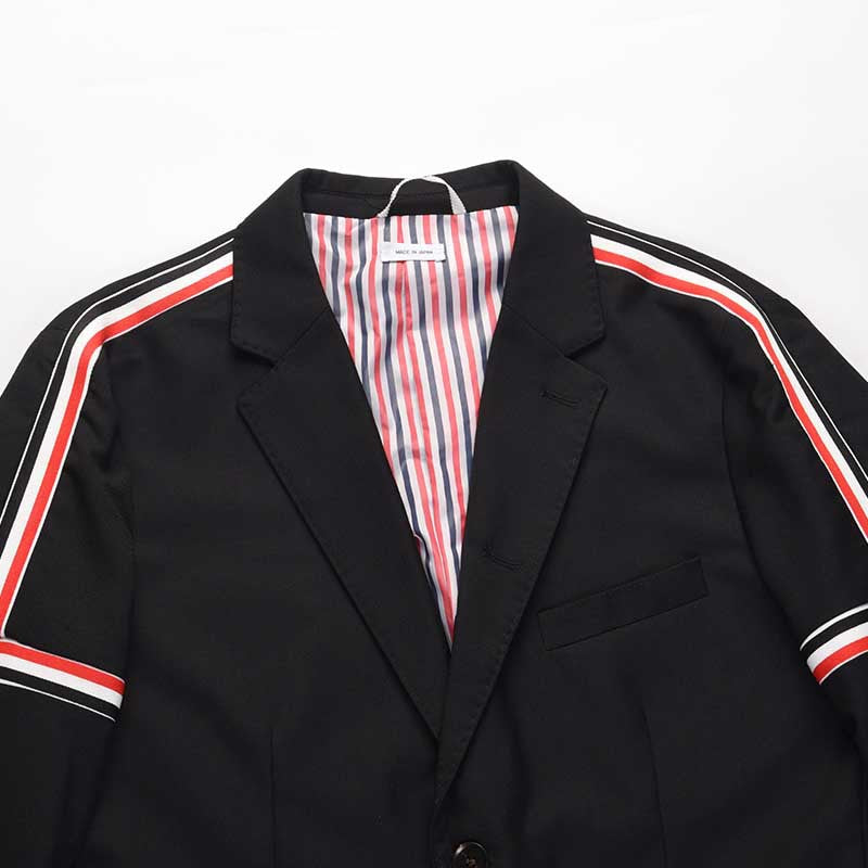 Men's Heritage 4 - Bar Suit - Classic Tailoring - Ultimate Comfort by Thom Browne, outerwear detail view
