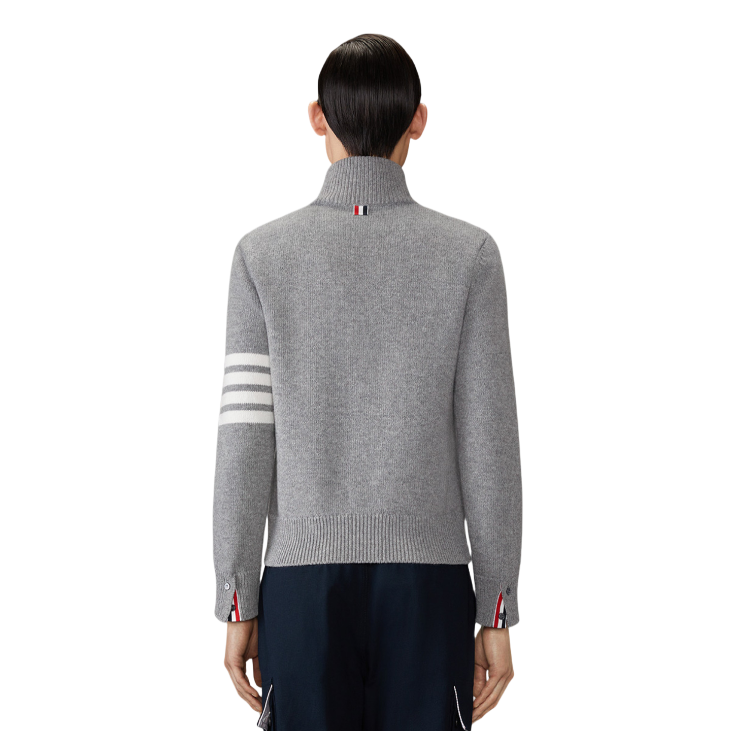 2025SS  High-neck zip-up pullover THOM TREND