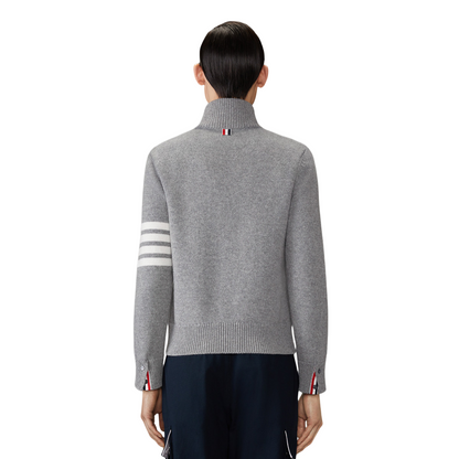 2025SS  High-neck zip-up pullover THOM TREND
