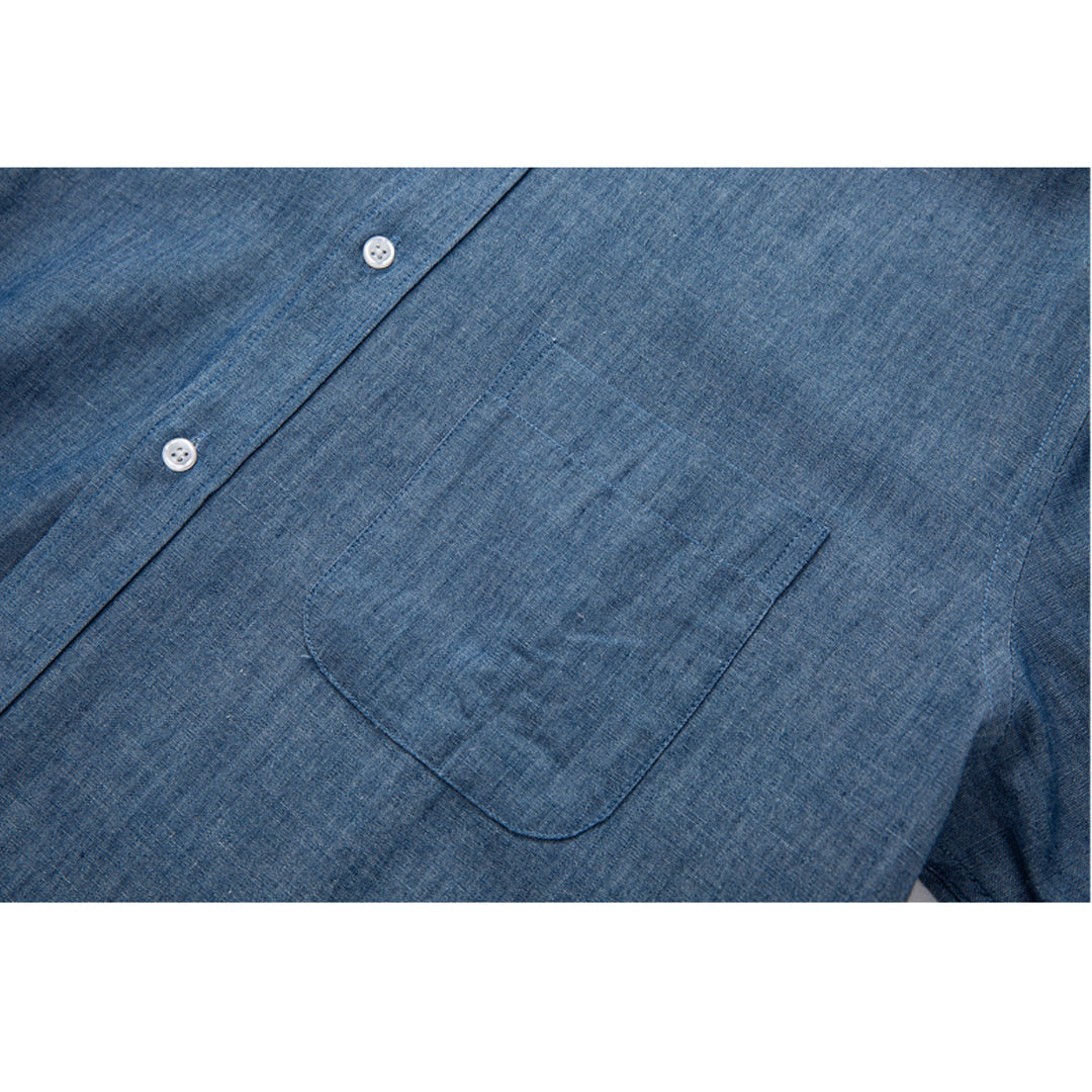 Oxford Shirt by Thom Browne, shirt detail view