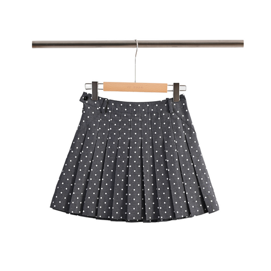 Polka dot high-waisted skirt THOM TREND