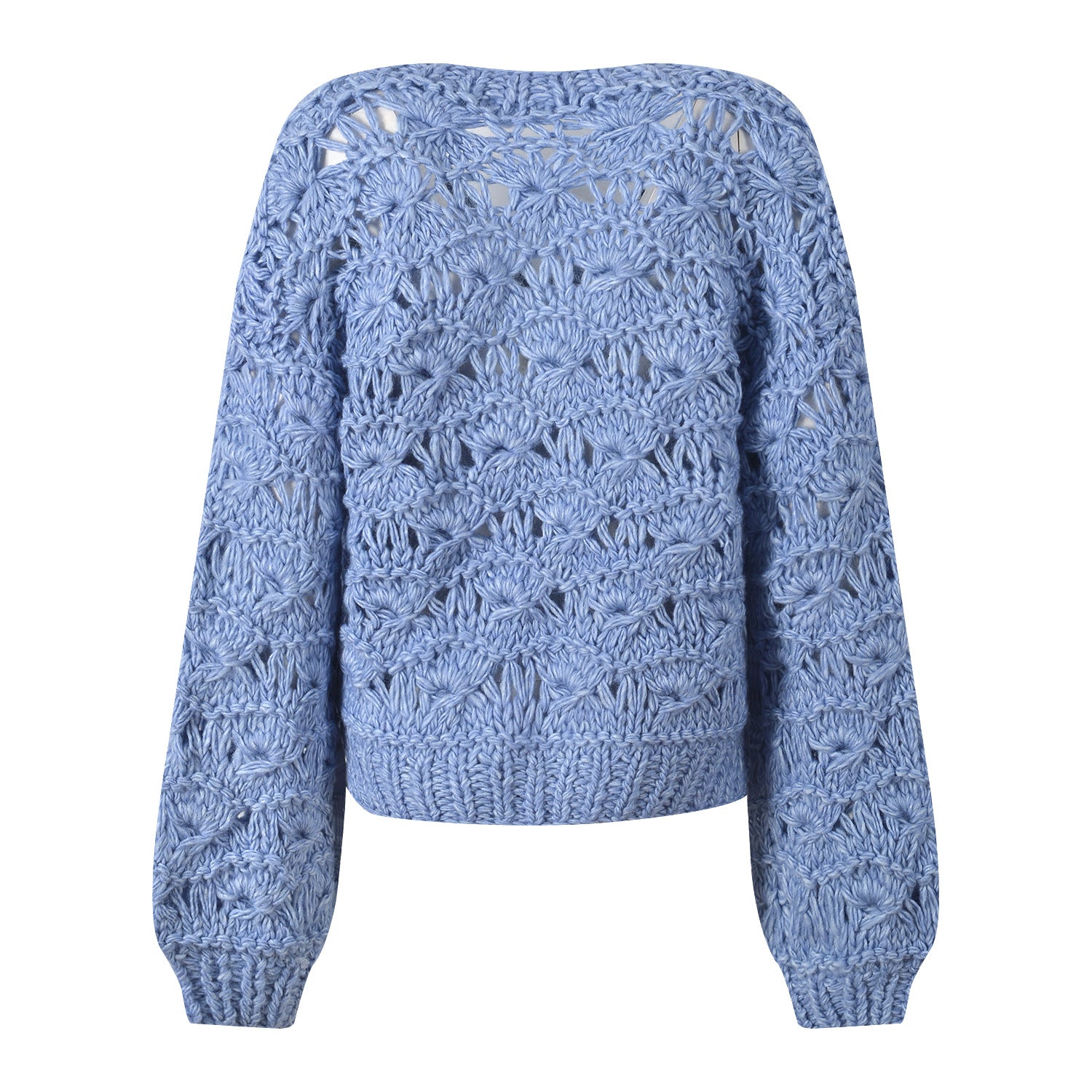 2025SS Crochet V-neck cardigan THOM TREND