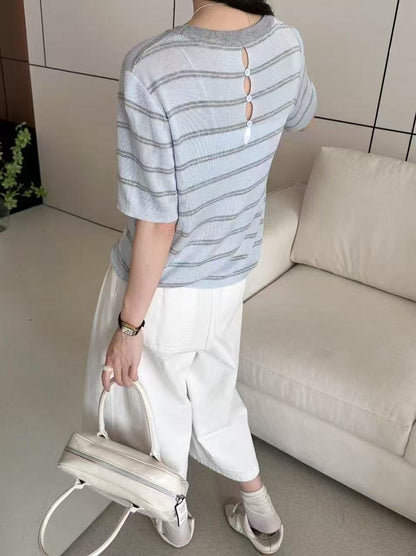 Twill knit T-shirt（副本） THOM TREND