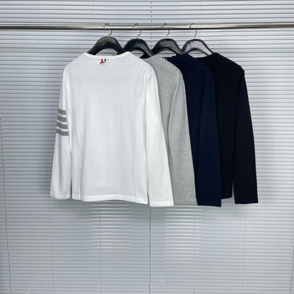 2025SS  Four-bar classic T-shirt THOM TREND