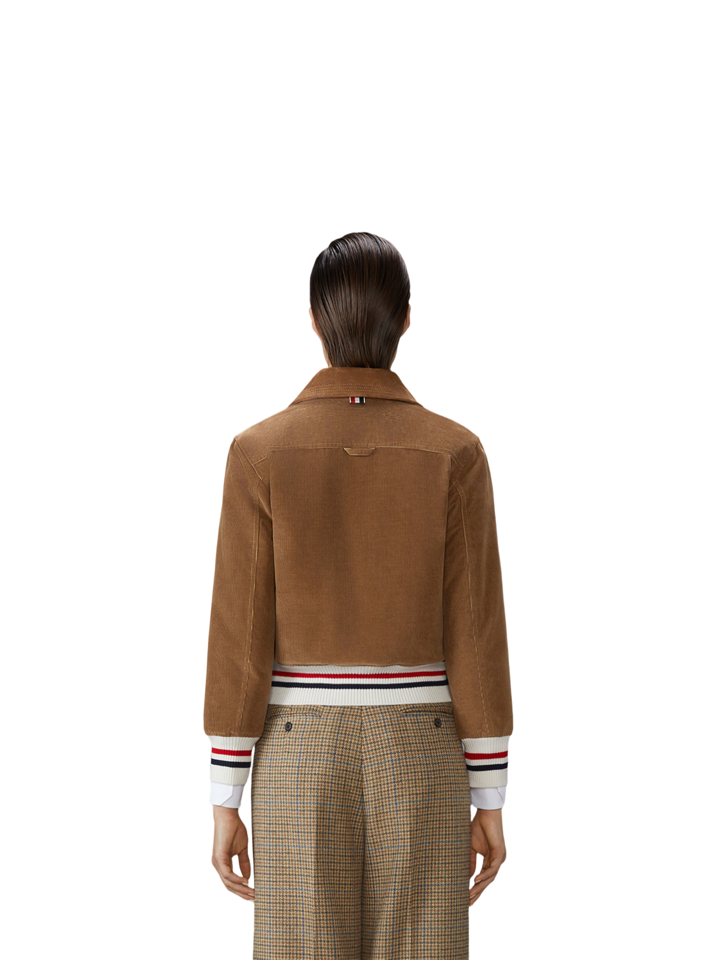 2025SS Corduroy color-block jacket THOM TREND