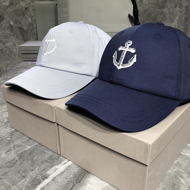 Anchor embroidered baseball cap THOM TREND