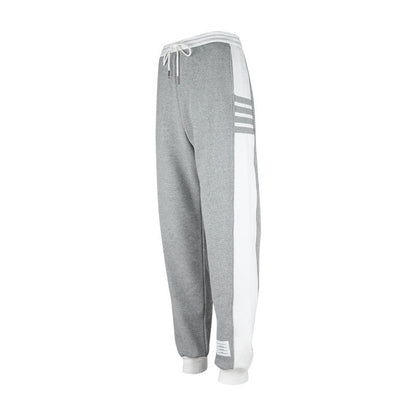 Colorblock Four-Bar Sweatpants THOM TREND