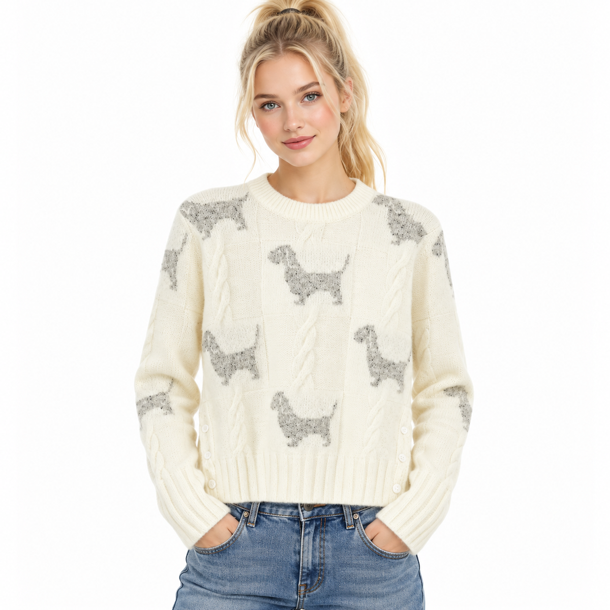 puppy sweater - Model Main Image