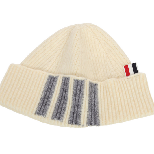 Four stripes scarf hat autumn and winter THOM TREND