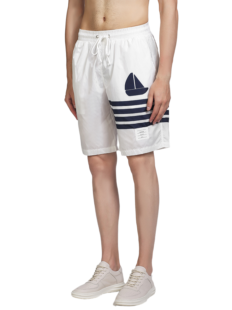 Thom Browne Style Men's Sailing Shorts - Image 4