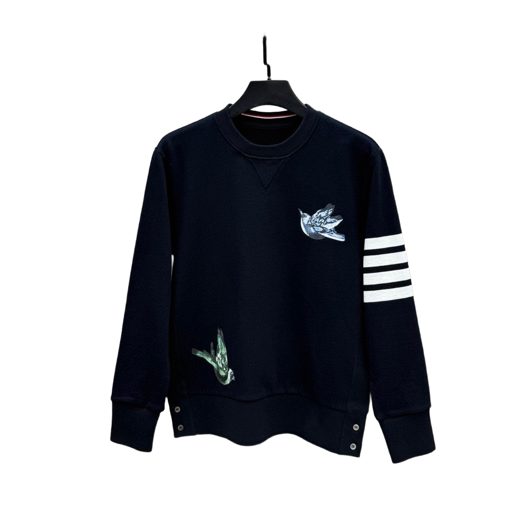 2025SS Canary embroidered sweatshirt THOM TREND