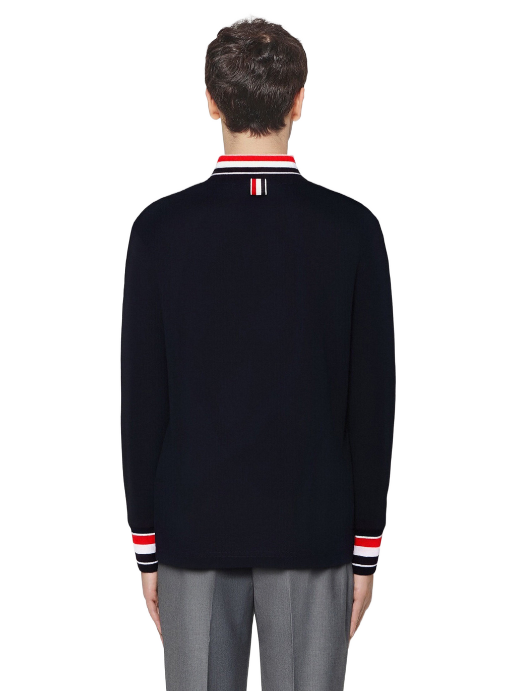 Unisex sweatshirt by Thom Browne, outerwear detail view