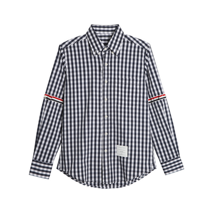 2025SS Couple plaid shirt THOM TREND