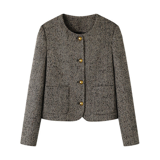 2025SS Chanel style woolen coat THOM TREND