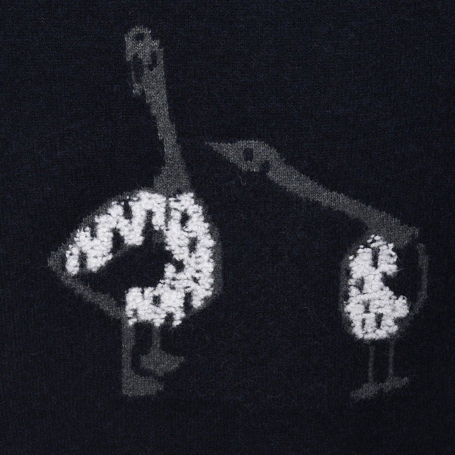 2025SS duck jacquard sweater jacket THOM TREND