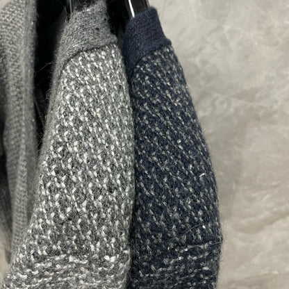 2025SS Snowflake Chunky Knit Cardigan THOM TREND