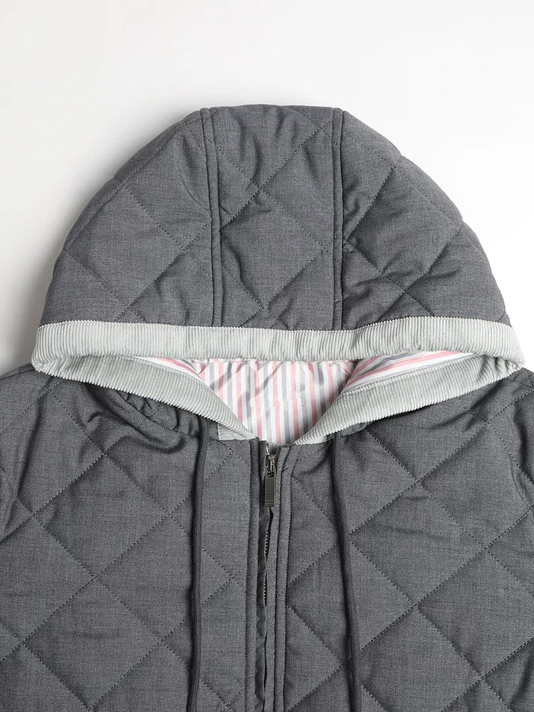 2025SS Women's hooded cotton coat THOM TREND