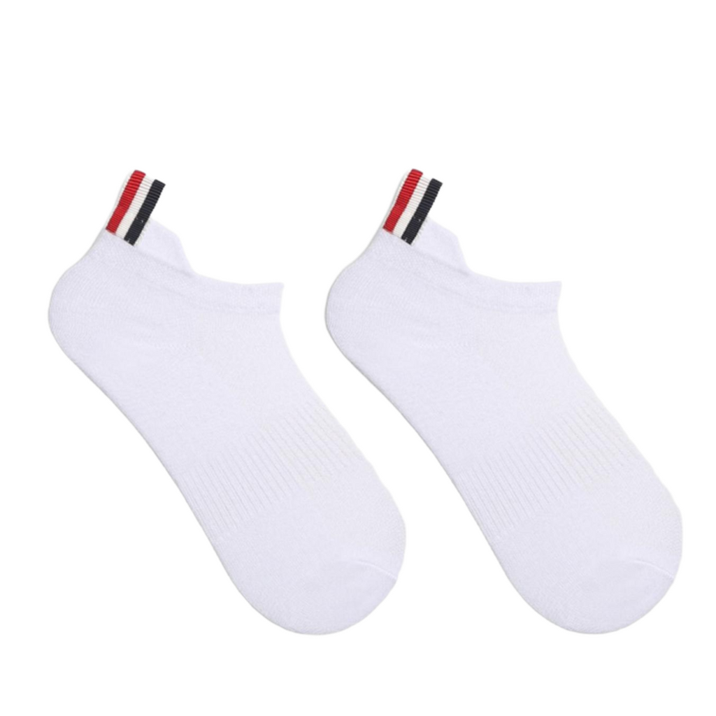Solid color thin boat socks THOM TREND
