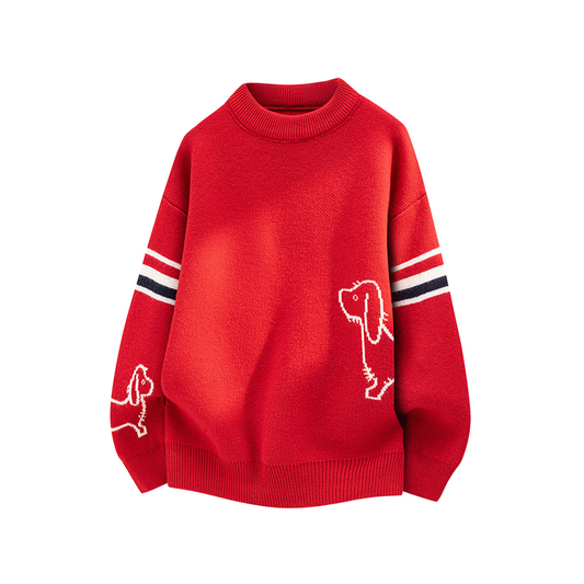 2025SS Unisex Crew Neck Sweater THOM TREND