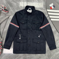 Thom Browne Men's Navy Multi-Pocket Field Jacket