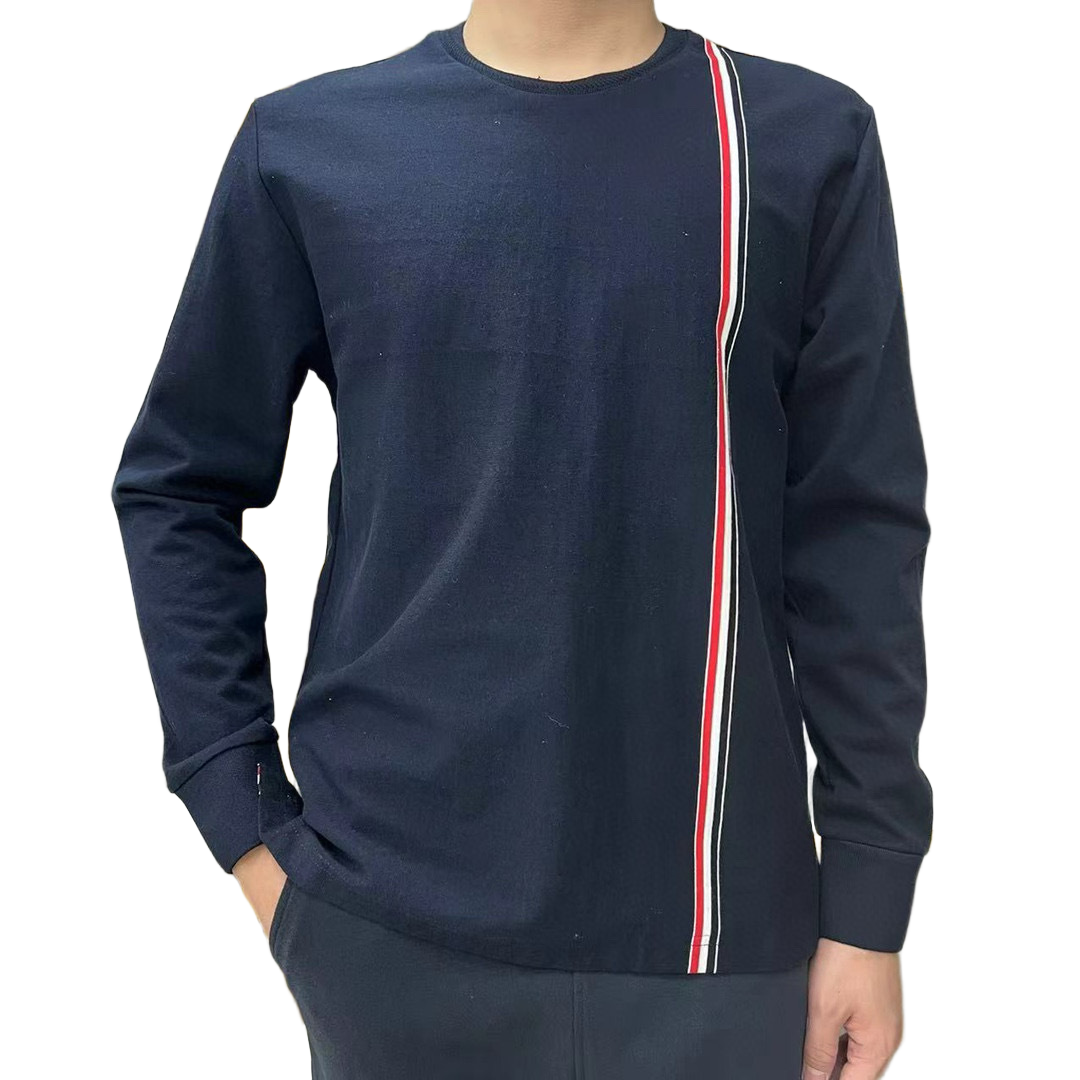 Men's Long-Sleeve T-Shirt by Thom Browne, product detail view