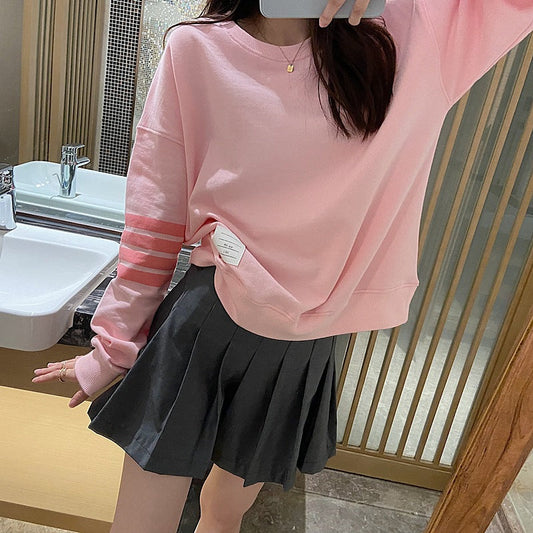 2025SS  Pink sweatshirt THOM TREND