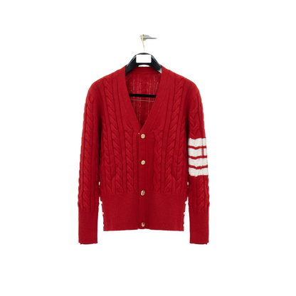 2026SS  Unisex cable knit cardigan