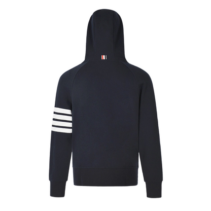 2025SS  Contrast color hooded sweatshirt THOM TREND