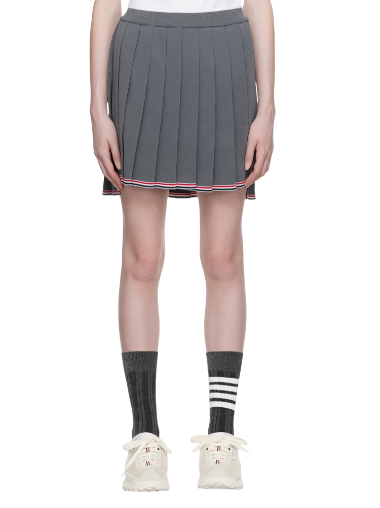 Dark striped four-stripe stockings THOM TREND