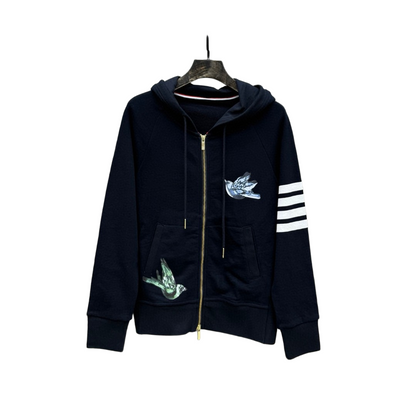 2025SS canary embroidered hoodie THOM TREND