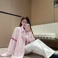Thom Browne Women's Premium Cotton Knit Cardigan