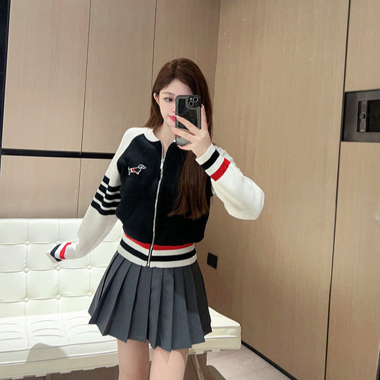 Sweatshirt baseball jacket