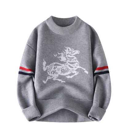 2025SS Horse zodiac sweater THOM TREND