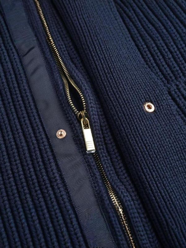 2025SSS Chunky knit cardigan THOM TREND