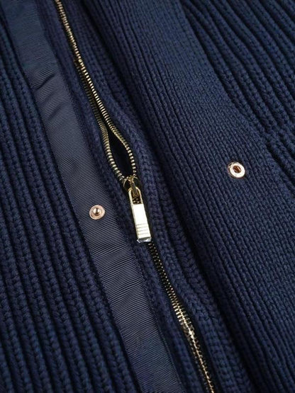 2025SSS Chunky knit cardigan THOM TREND