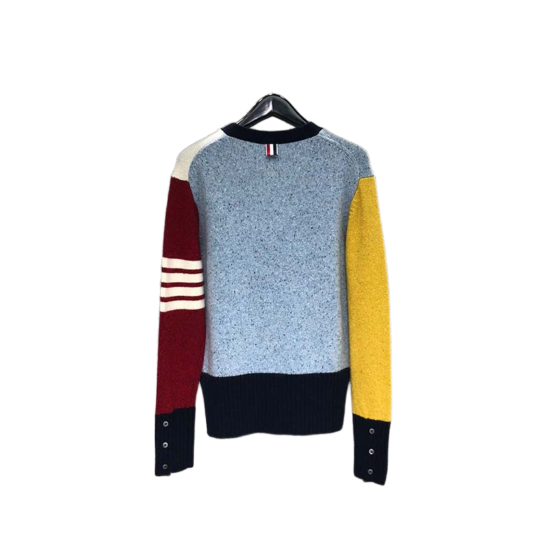 2025SS Unisex color-blocked sweater（副本） THOM TREND