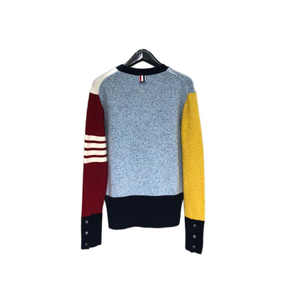 2025SS Unisex color-blocked sweater（副本） THOM TREND