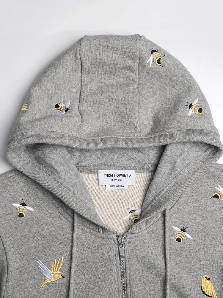 Cardigan by Thom Browne, garment detail view